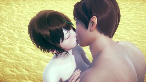 3D animated sex with Japanese beauty Sakura experiencing multiple uncensored orgasms