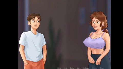 Cartoon fucking, stepmom, cartoon sex