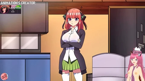 Red hair big ass, nipple sucking, gamer girl fucked