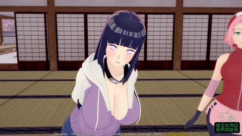 Naruto sakura, blowjob, gameplay