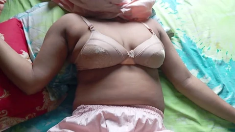 Ehefrau, glühend heiß, frisch verheiratet